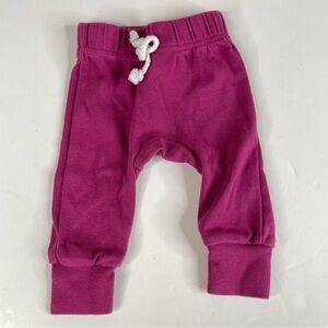 Little One Shop Magenta Pants Size 3‎ Months